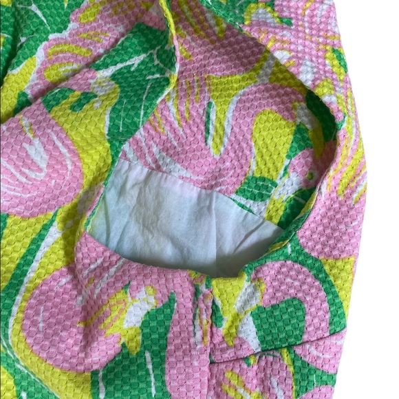 Lilly Pulitzer For Target Fan Dance Flamingo 20th Anniversary Shift Dress - Picture 11 of 16